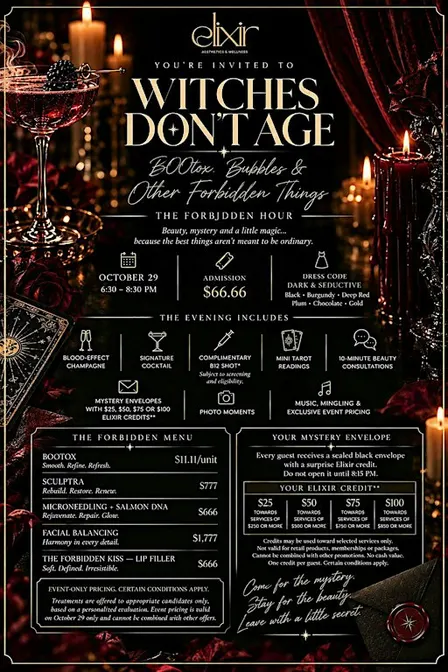 Witches Don't Age - BOOtox, Bubbles & Other Forbidden Things