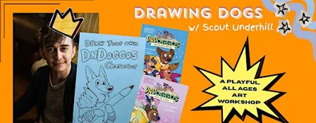 DNDoggos Character Drawing Workshop with Scout Underhill