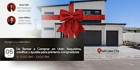 Seminario: Cómo comprar casa en Utah