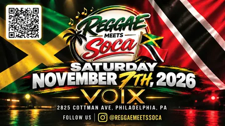 REGGAE MEETS SOCA PHILLY