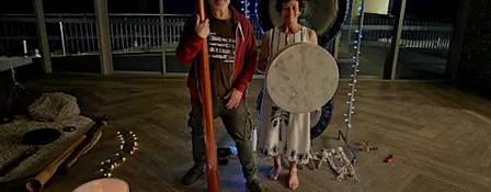 Full moon sound healing