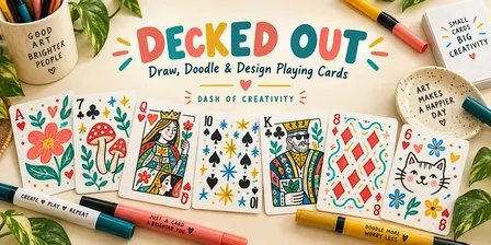 Decked Out: Draw, Doodle & Design Playing Cards at Stark Brewing Company