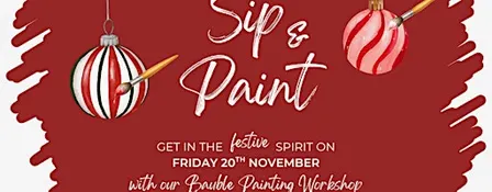 Festive Sip & Paint