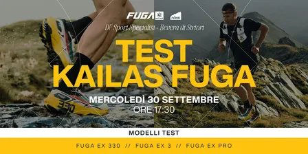 DF x Kailas Fuga - Test Trail Running