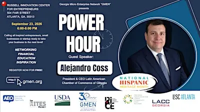 GMEN Power Hour: Celebrating Hispanic Heritage with Alejandro Coss