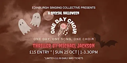 One Day Choir Edinburgh!