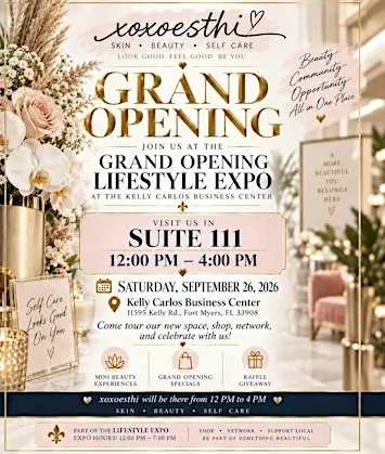 Grand Opening Lifestyle Expo | xoxoesthi