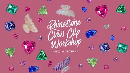 Rhinestone Claw Clip Workshop ✨