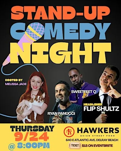 STAND-UP COMEDY at HAWKERS!