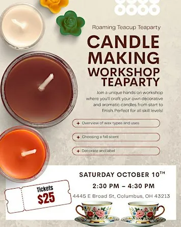 A Cozy Sip of Candlelight- Roaming Teacup