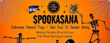 SPOOKASANA: Halloween Yoga + Beer at Fair Winds