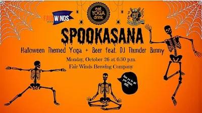 SPOOKASANA: Halloween Yoga + Beer at Fair Winds
