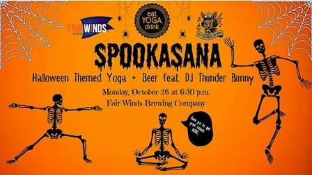SPOOKASANA: Halloween Yoga + Beer at Fair Winds