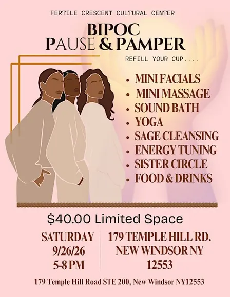 Pause & Pamper (BIPOC Women's Edition)