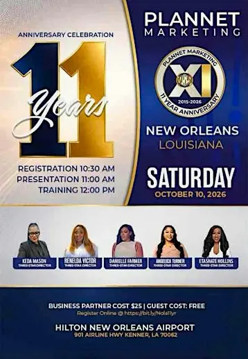 PlanNet Marketing 11yr Anniversary Super Saturday
