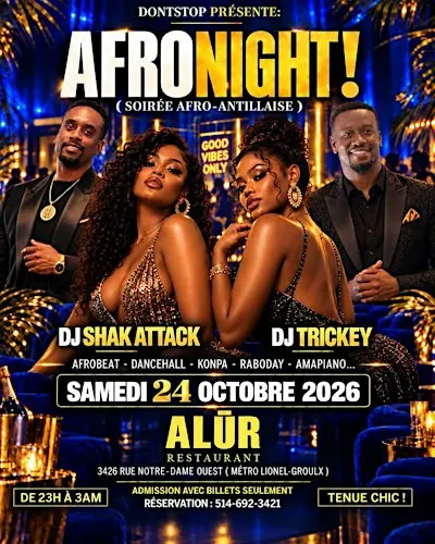 AFRONIGHT! ( édition octobre )