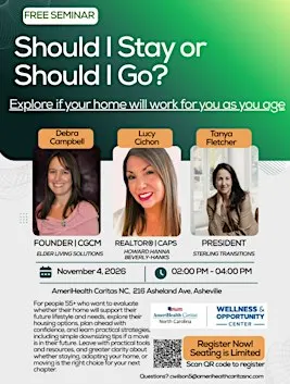 Should I Stay or Should I Go? Will Your Home Work for You as You Age?