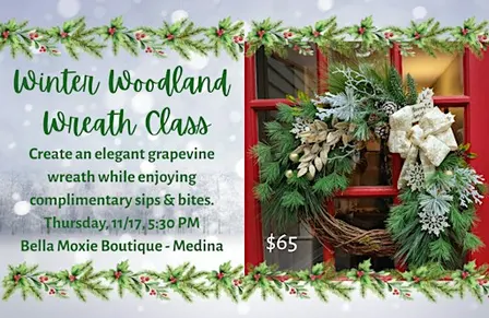 Winter Woodland Wreath Making Class