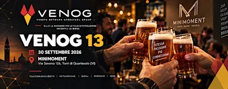 VENOG13 - Veneto Network Operators Group