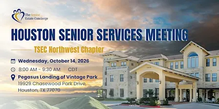 Houston Senior Services Meeting | TSEC Northwest Chapter