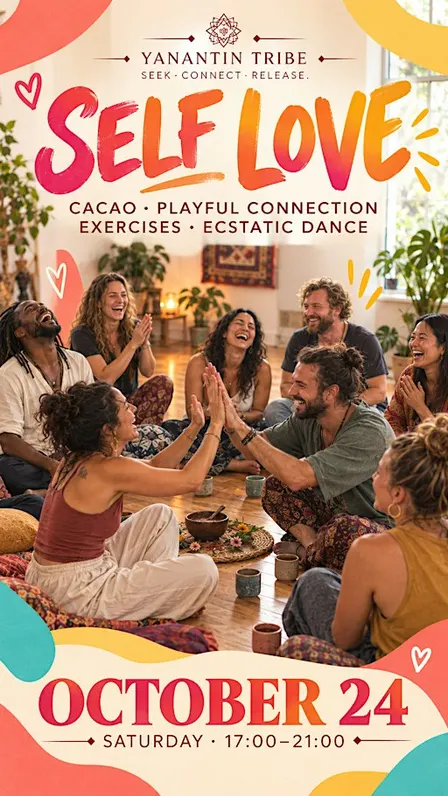ECSTATIC DANCE ZÜRICH · CACAO · SELF LOVE CACAO + ECSTATIC DANCE