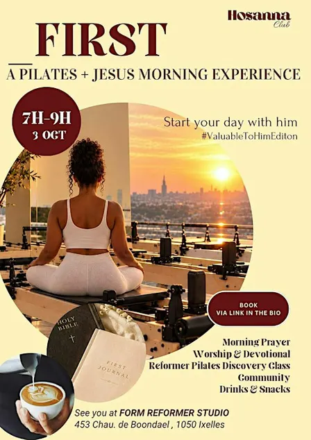 FIRST - A PILATES & JESUS MORNING EXPERIENCE