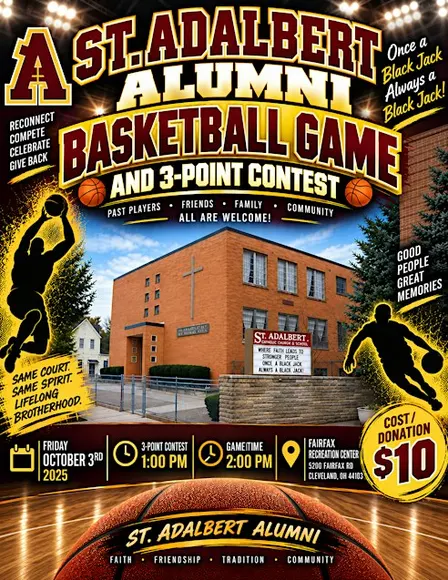 St. Adalbert Alumni Basketball Game