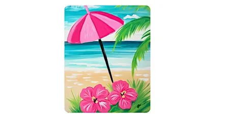 Calgary’s Paint & Sip Experience at Raw Canvas: Level 1 - Easy