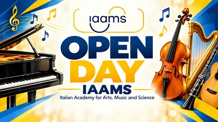 OPEN DAY IAAMS – 26 SETTEMBRE | SCOPRI LA MUSICA