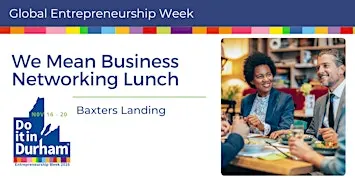 We Mean Business - Networking Lunch