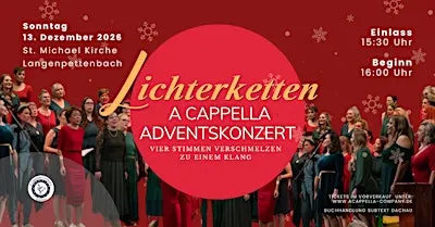 A Cappella Company "Lichterketten - ein A Cappella Adventskonzert"