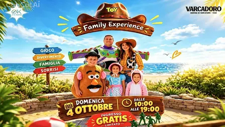 TOY STORY – LA STORIA DEI GIOCATTOLI  FAMILY EXPERIENCE