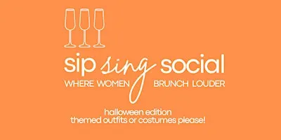 Halloween Sip Sing Social 10/25!