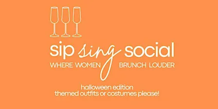 Halloween Sip Sing Social 10/25!