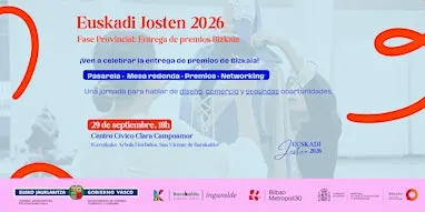 Euskadi Josten 2026 - Fase Provincial: Entrega de premios Bizkaia