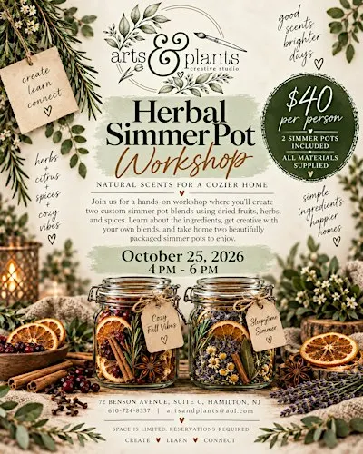 herbal simmer pot workshop