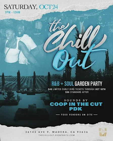 The Chill Out: R&B + Soul Garden Party