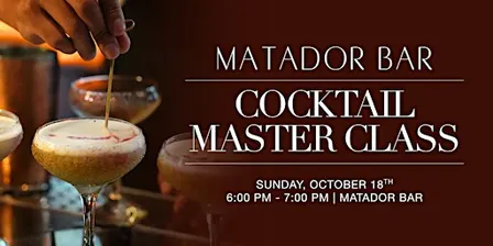 Cocktail Master Class at The Miami Beach EDITION