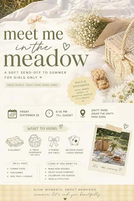 Picnic at the Park: Meet in the Meadow