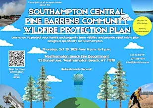 Southampton Central Pine Barrens Community Wildfire Protection Plan