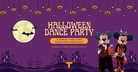 Halloween Dance Party & Trick-or-Treating