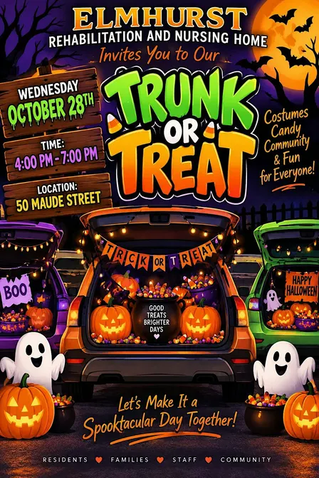 Trunk or Treat at Elmhurst!