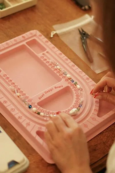 Gemstones & pearls Necklace workshop