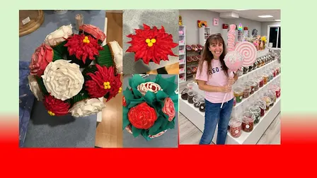 Holiday Cupcake Bouquet with Heidi McMaster of Sweet Treat & Pops