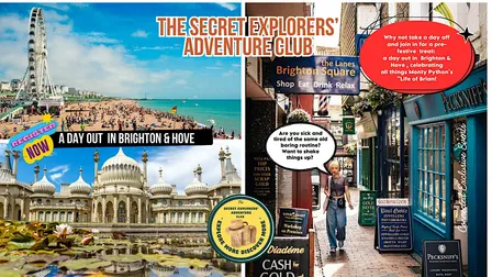The Secret Explorers' Adventure Club:  A Day out in Brighton & Hove.
