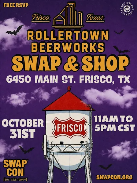 SWAP and SHOP @ Rollertown Frisco Halloween