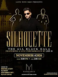 SILHOUETTE: The All Black Gala featuring Jon B Live