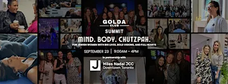 Golda Club Summit: Mind. Body. Chutzpah.