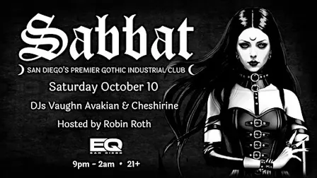 Club Sabbat: Spooky Season Kickoff @ EQ