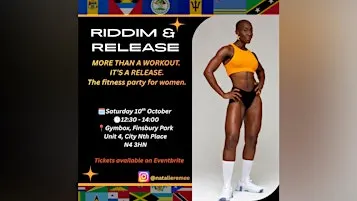 Riddim & Release - The Soca Aerobics Pop Up